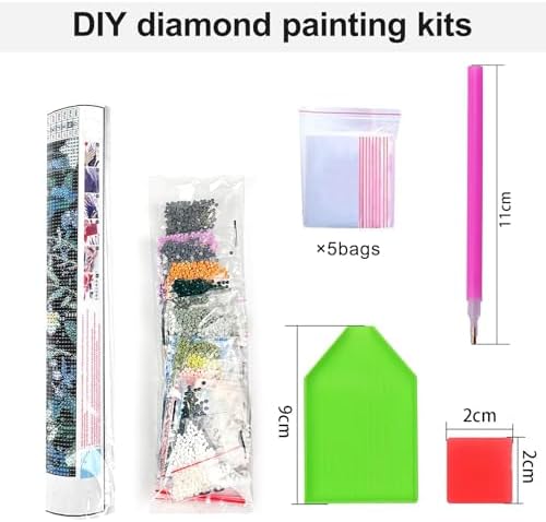 Xylogist Halloween Diamond Art Kits for Adults, 5D Diamond Painting - Image 6