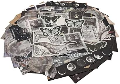 Vintage Ephemera Scrapbook Stickers,100 Pieces Star Universe Bundle Junk Journal Kit Supplies Material Paper Pack Decorative Aesthetic for Craft Art Bullet Junk Journal Planner Collage Album - Image 6