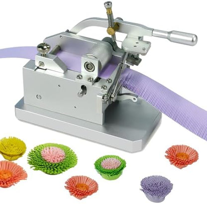 Paper Art Tassel Machine, Manual Quilling Fringer Machine with Adjustable Tassel Length and Width, 3D Handmade Paper Cutting Roll Machines, No Electricity Required, for Handmade Crafts(Upgraded) by Unknown