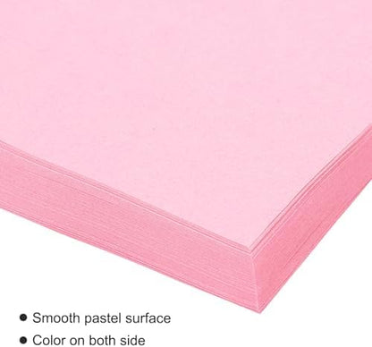 MECCANIXITY 100 Sheet Origami Paper Double Sided Pink 11.7 x 8.3 Inch Square Sheet for Art Craft Project, Beginners, Gifts Decor - Image 4