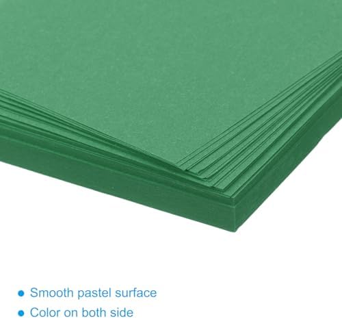 MECCANIXITY 100 Sheet Origami Paper Double Sided Emerald Green 2.5x2.5 Inch Square Sheet for Art Craft Project, Beginners, Gift Decoration - Image 4