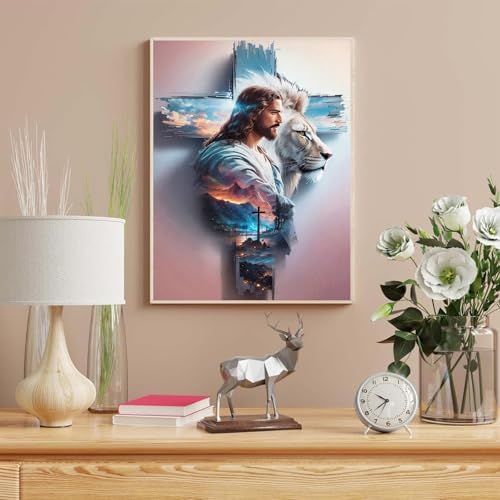 HITO Jesus Paint by Numbers Kit for Adults 16x20 Inch Frameless - Image 6