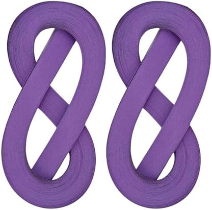 Acoeitl Quilling Paper Strips 240 Strips Dark Purple Paper Quilling Set Width 5mm Length 53cm Quilling Supplies DIY Quilling Paper Quilling Art Strip for Crafts (2 Pack) by Unknown