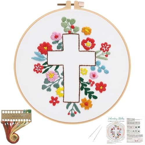 Louise Maelys Cross Embroidery Kit for Beginner(Easter Jesus) by LouiseMaelys