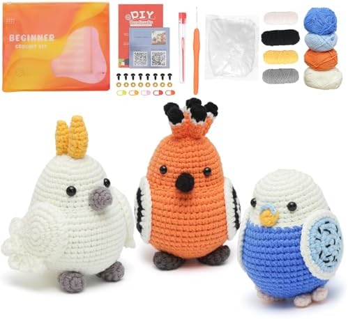 GONELYON Crochet Kit for Beginners, Crochet Starter Kits by GONELYON