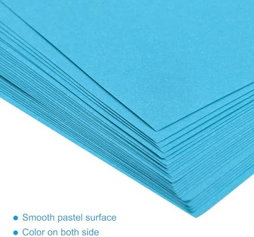 MECCANIXITY 25 Sheets 8x8 Inch(20x20cm) Origami Paper Double Sided Lake Blue Square Sheet for Art Craft Project, Beginners, Gifts Decor - Image 4