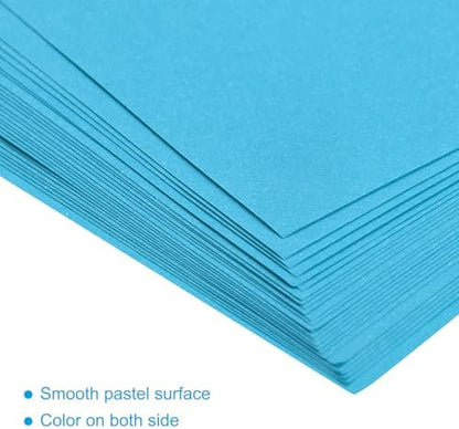 MECCANIXITY 25 Sheets 8x8 Inch(20x20cm) Origami Paper Double Sided Lake Blue Square Sheet for Art Craft Project, Beginners, Gifts Decor - Image 4