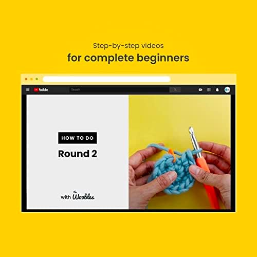 The Woobles Crochet Kit for Beginners (Bjørn the Narwhal) - Image 4