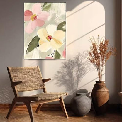 3 Pack Paint by Numbers Kit for Adults, Wildflowers Paint by Numbers Kit for Adults, Easy Acrylic Painting by Numbers Kits for Adult on Canvas with Beginner for Home Wall Art Decor 12x16 inch - Image 2