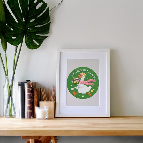Louise Maelys Silly Goose Embroidery Kit for Beginners, Floral DIY Craft - Image 7