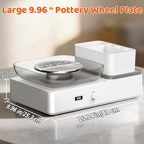 Skirfy Pottery Wheel for Adults Kids,Clay Craft Set for Ages 6-12 - Image 6
