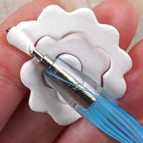 JUYA Quilling Tools Set, 4-Piece Assorted Slotted Rolling Tools, Blue - Image 3