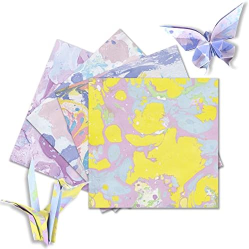 Origami Paper Kit 50 Sheets, 6x6 Inch Double Sided 20 Vivid Colored Paper - Image 4