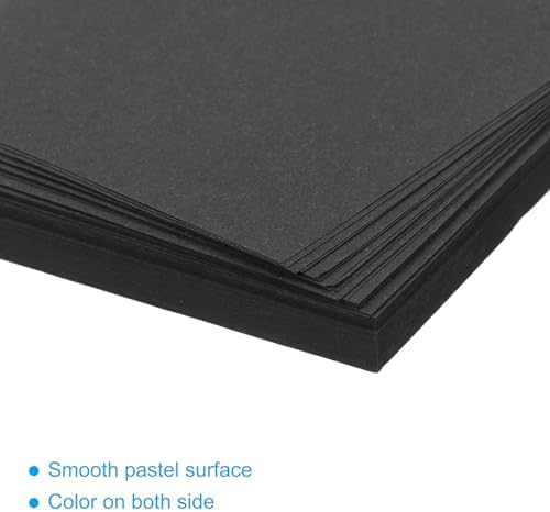 MECCANIXITY 100 Sheet Origami Paper Double Sided Black 2.5x2.5 Inch Square Sheet for Art Craft Project, Beginners, Gift Decoration - Image 4