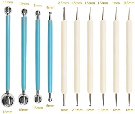 10Pcs Dotting Tools, Ball End Dot Art Tools for Rock Painting, Pottery Clay Modeling Embossing Art Mandala - Image 5