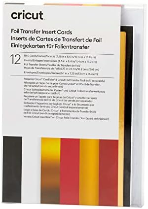 Foil Transfer Insert Cards, Royal Flush Sampler - R40 (12 ct) by Unknown