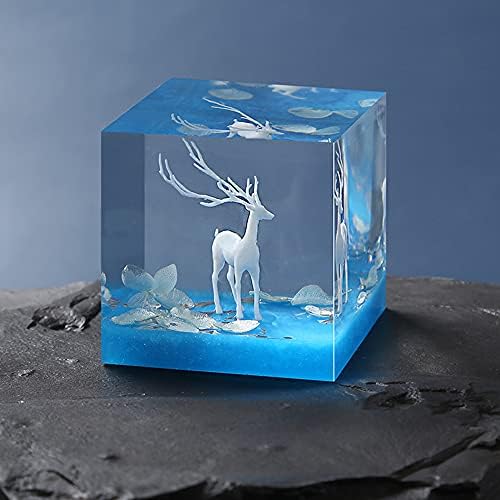 Woohome 12 PCS Mini Elk & Mushroom Resin Casting Moulds, 3D Art Craft Supplies Epoxy Moulds for Jewelry Making - Image 2