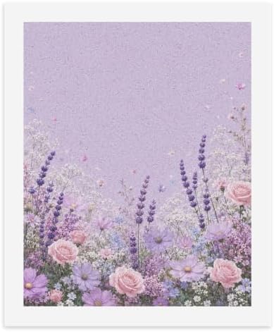Paint by Numbers Kit for Adults Beginner Art Decor Lilac Rose Meadow by Unknown