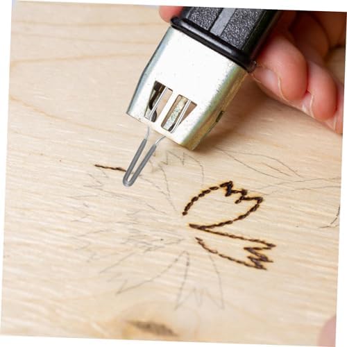 2sets Temperature Pyrography Pen Tips Assortment Wood Burning Wire Nibs for Custom Artwork Wire Tips for Wood Burning Machine Suitable for Creative Pyrography Projects - Image 2