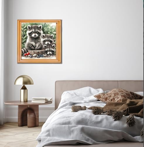 BYGFHLYW Animals Paint by Numbers Kit for Adults Beginners 16x16Inch - Image 3