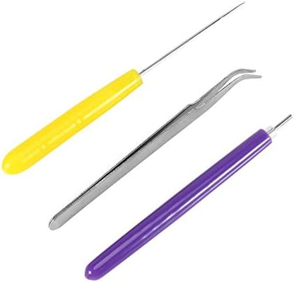 Culnflun 3pcs Quilling Paper Tools Set Slotted Pen Tweezer Needle Pins, DIY Paper Craft Roller Tool Kit for Card Making Scrapbooking Beginners Adults by Unknown