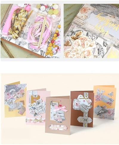 Huralona Greeting Card Making Supplies Envelope Kit Gift Anniversary Craft - Image 3