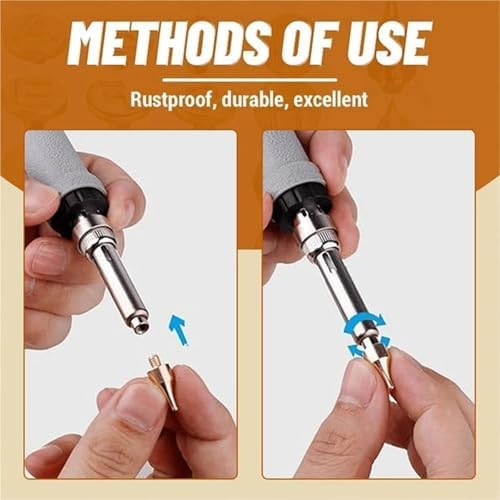 Wood Burning Letters 56 Pcs Wood Burning Kit with Letters,DIY Wood/Leather Burning Set, Letter Soldering Iron Stencils Kit Tool US Plug for Leather Wooden Burner Craft DIY - Image 2