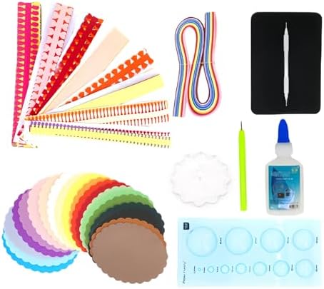 Quilling Paper Handmade Decoration Party Supplies by Unknown
