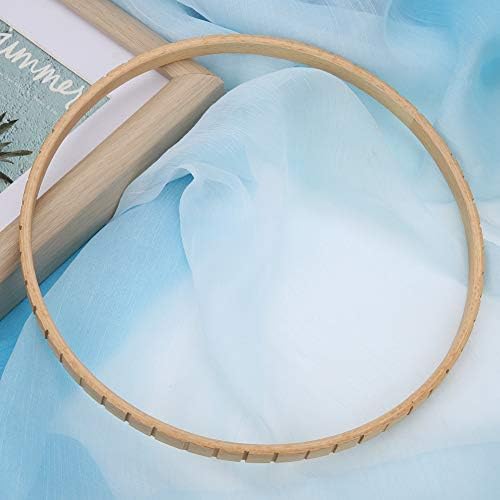 Phefop 19cm Wooden Knitting Looms Circular Knitting Machine, Manual DIY Knitting Tool, Wall Hanging Decoration, Russian Weaving Craft, Parent Child Interaction Activity - Image 6