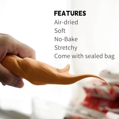 Air Dry Clay Lightweight, Flexible Modeling Clay for Adults Arts and Crafts - Image 6