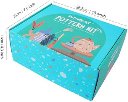 MCOOH Air Dry Clay Pottery Kit for Beginners - Image 6