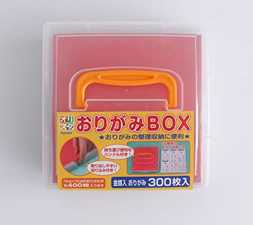 Beautiful Japanese Origami Paper with Storage Box, 300 Sheets, 16 Colors, 6 inch Square, Made in Japan - Image 2
