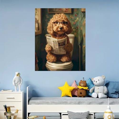 Arttoplus Dog Paint by Numbers Kit for Adults Beginner 16x20 inch - Image 5