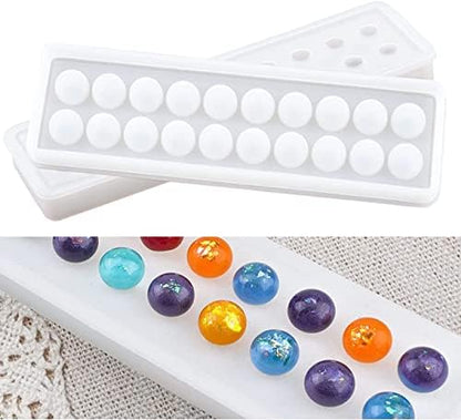 Silicone Mold Jewelry Resin Set for DIY Pendant Bead Necklace Bracelet Jewelry Mold Making Craft by Unknown