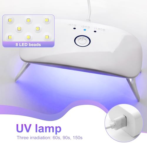 KISREL 300g UV Resin Kit with Light & Molds, Crystal Clear (2 Pack) - Image 4