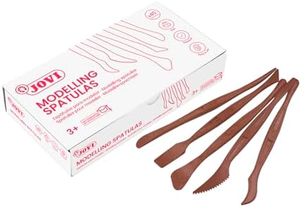 Jovi - Air Dry Modeling Clay, 3 x 1.1lb Ochre Clay Bars with 45 Sculpting Tools (5 Different Models), Pottery Clay for Kids and Adults - Image 5