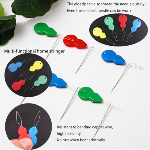 Nimozekd 19 PCS Candle Making Kit for Candle Drilling&Mold Punching Needle Punch Wicking Needle Tools Candlewick Inserting Tool Candle Mold Punch Set with Hook Eye for Inserting Mold Wicks - Image 6