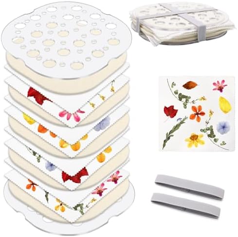 Coldairsoap Microwave Flower Press Kit for Adults 4 Layers 8" x 8" by Unknown