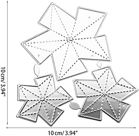 Luyismer Windmill Metal Cutting Dies Stencil Scrapbooking Album Stamp Paper Card for Handmade Greeting Cards Embossing Decor Metal Cutting Dies for Cards - Image 7