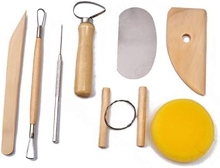S & E TEACHER'S EDITION 8 Pcs Pottery & Clay Sculpting Tools by SETEACHERSEDITION