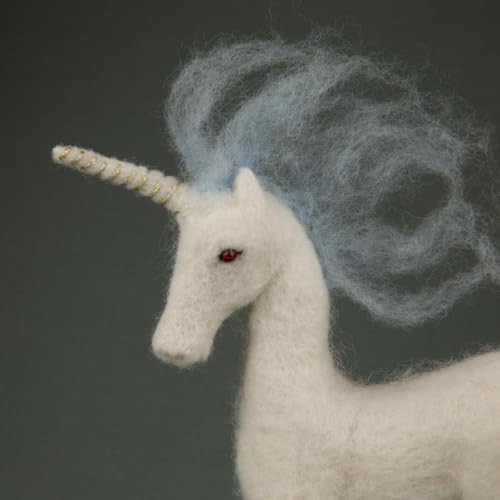 Wizardi Beginner Needle Felting Kit for Adults - Inhabitant of Fantastic Forest. Animal Felting Kit 6,89x5,91 Inches. Felting Tools. Wool Felting Supplies. Felt Crafts. Wool Felt. V-91C Charivna Mit - Image 5