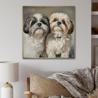 Xylogist Dog Diamond Art Kits for Adults 13.8x13.8 inch - Image 3
