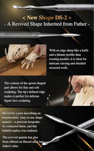 DePes Clay Sculpting Tools (Japanese Famous Artist Developed) Resin Modeling kit Carving Silicone polimer - Image 4