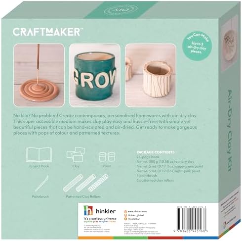 Craft Maker Air-Dry Clay Kit - Image 2