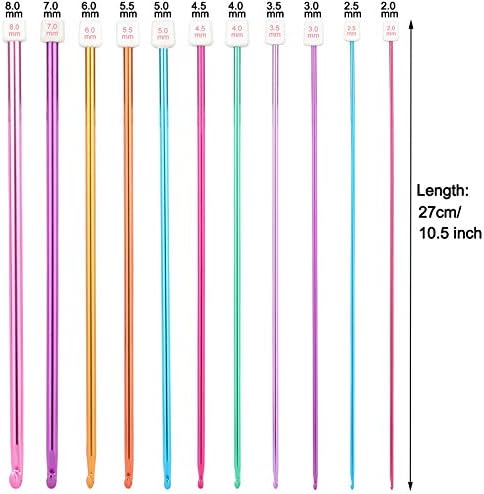 Coopay Complete Tunisian Crochet Hooks Set, Knitting & Crochet Supplies - Image 3