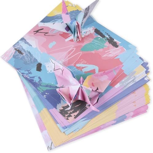 Origami Paper Kit 100 Sheets, 6x6 Inch Double Sided 40 Vivid Colored Paper - Image 5