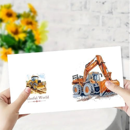 DDGYP 6 Pack,Diamond Painting Greeting Cards with Envelopes, 5.9x5.9in - Image 4