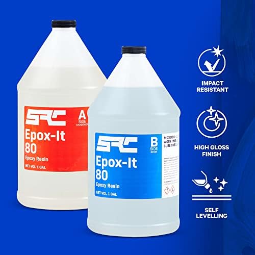 Epox-It 80 Multi-Purpose High Gloss Clear Epoxy Resin Kit 2 Gallon - Image 5