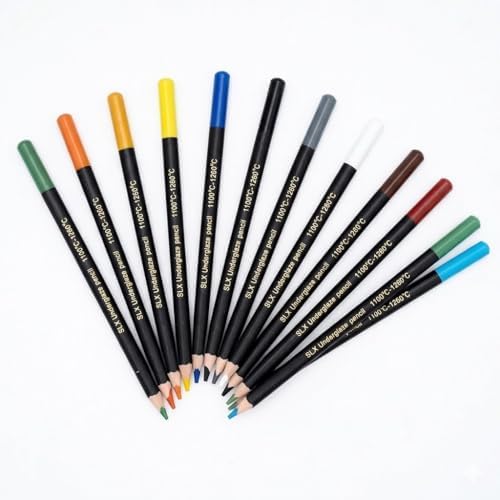 Pottaelion 12-Color Underglaze Pencils for Pottery, Cone 03-10 - Image 3
