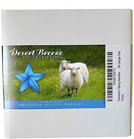 Felting Needles, 38 Gauge Star, Groz-Beckert High Carbon Steel, 5 Pack - Image 4